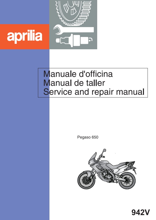 Aprilia Pegaso 650 '97 Service Manual