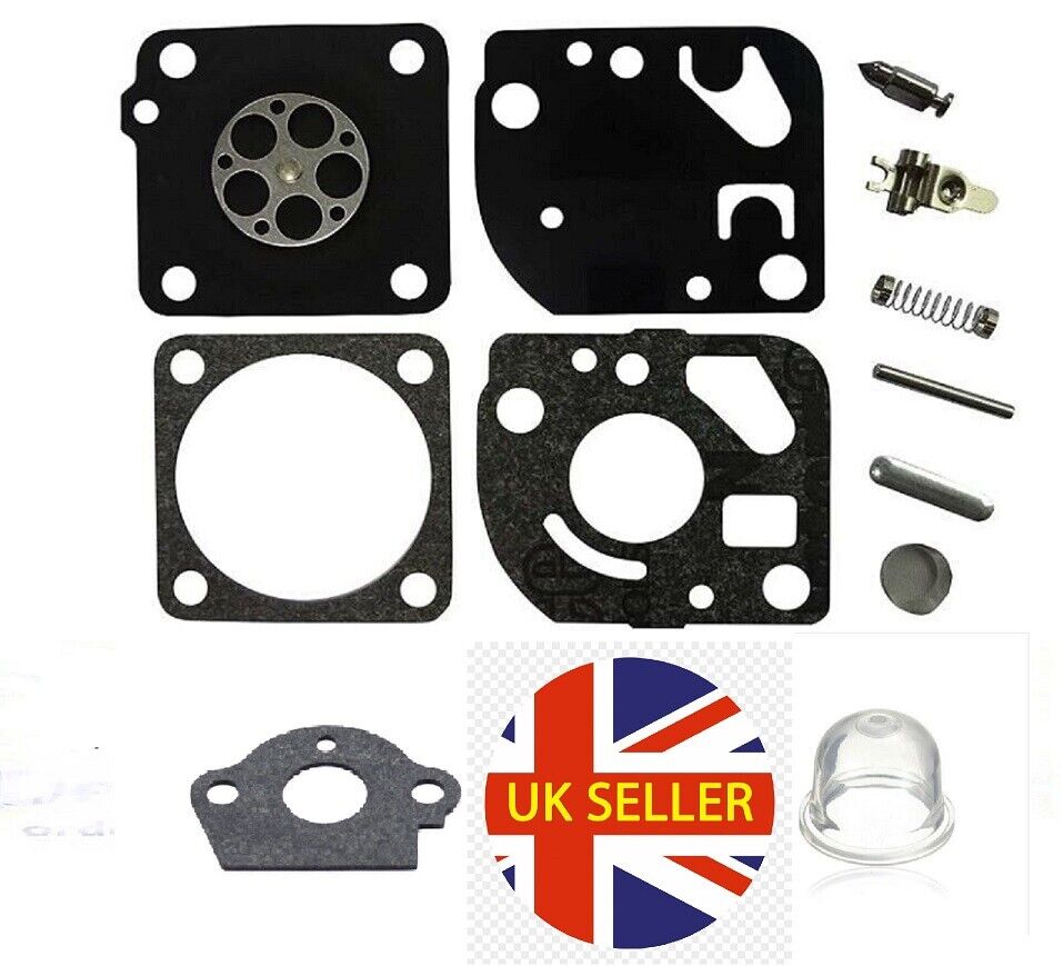 RYOBI RBC30SET RBC30SESA/B FULL CARBURETOR SERVICE KIT ("SEE LIST")