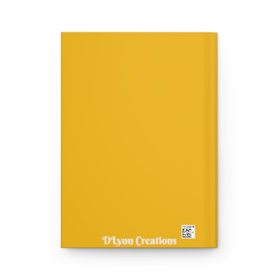 Yellow Your Thoughts (?), Hardcover Matte Journal