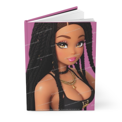 Nikki, from the Nubian Collection, Hardcover Matte Journal