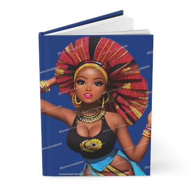 Queen, from the Nubian Collection, Hardcover Matte Journal