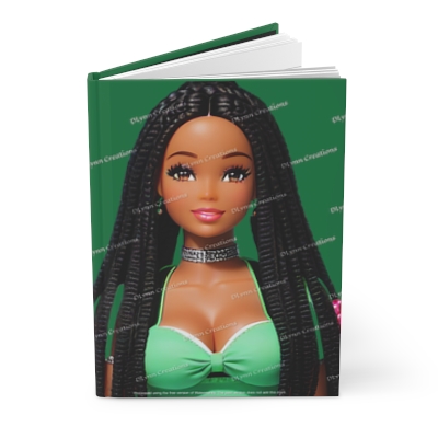 Tianne, from the Nubian Collection, Hardcover Matte Journal