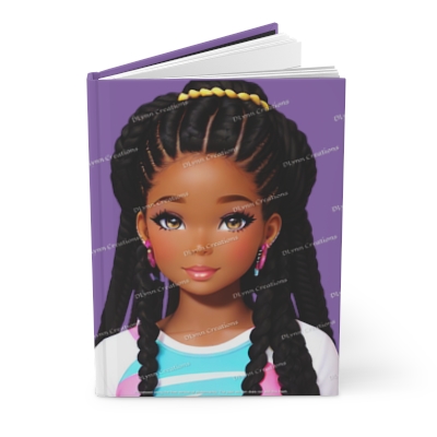 Zaybre, from the Nubian Collection, Hardcover Matte Journal