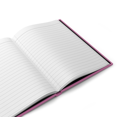 Pink Your Thoughts (?), Hardcover Matte Journal