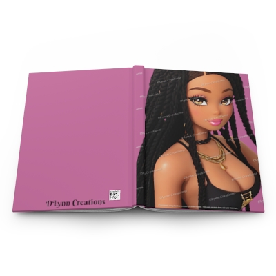 Nikki, from the Nubian Collection, Hardcover Matte Journal