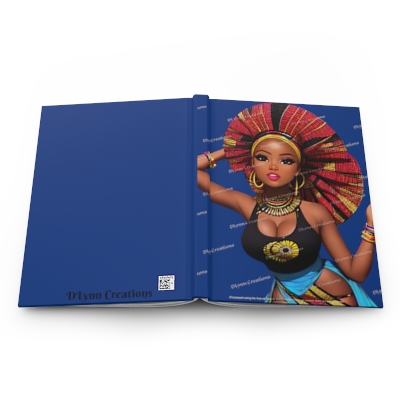 Queen, from the Nubian Collection, Hardcover Matte Journal