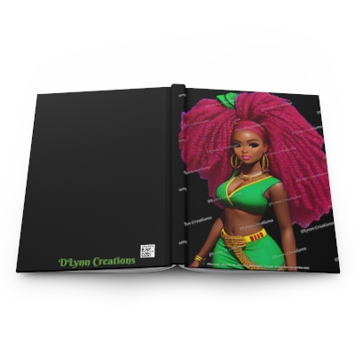 Yani, from the Nubian Collection, Hardcover Matte Journal