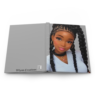 Tia, from the Nubian Collection, Hardcover Matte Journal
