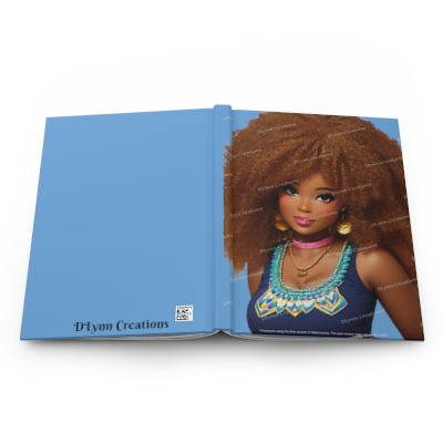 Qua, from the Nubian Collection, Hardcover Matte Journal