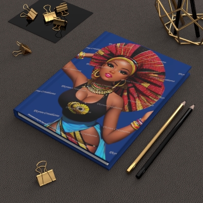 Queen, from the Nubian Collection, Hardcover Matte Journal