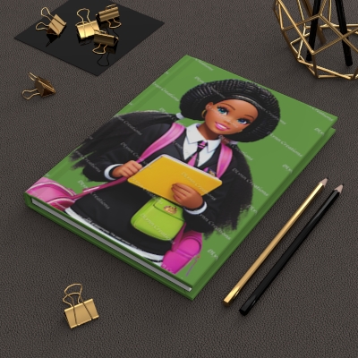 Pia, from the Nubian Collection, Hardcover Matte Journal