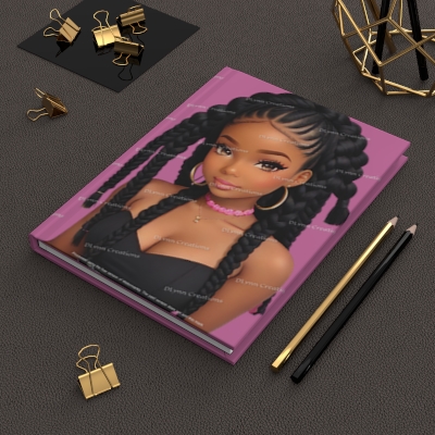 Tam, from the Nubian Collection, Hardcover Matte Journal