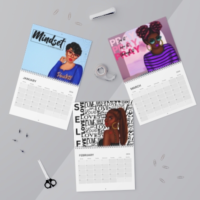 Embrace Your Journey with 'It's My Time, the Best is Yet to Come' 2024 Calendar - Celebrating Women