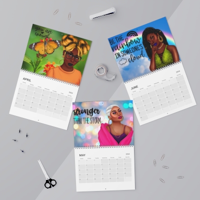 Embrace Your Journey with 'It's My Time, the Best is Yet to Come' 2024 Calendar - Celebrating Women