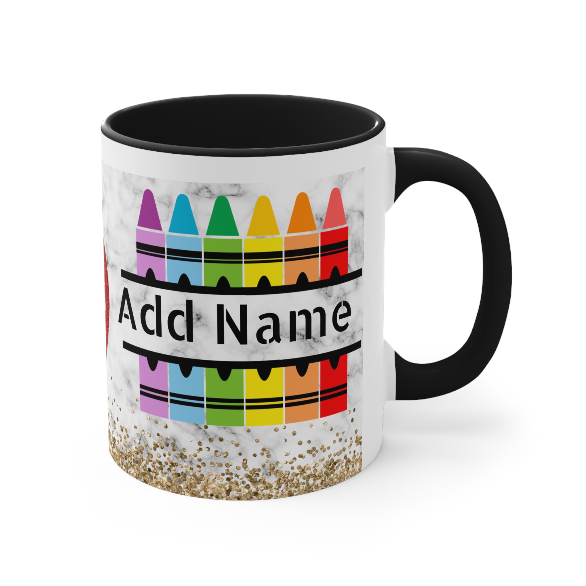 Personalized Teachers Name Coffee Mug, 11oz
