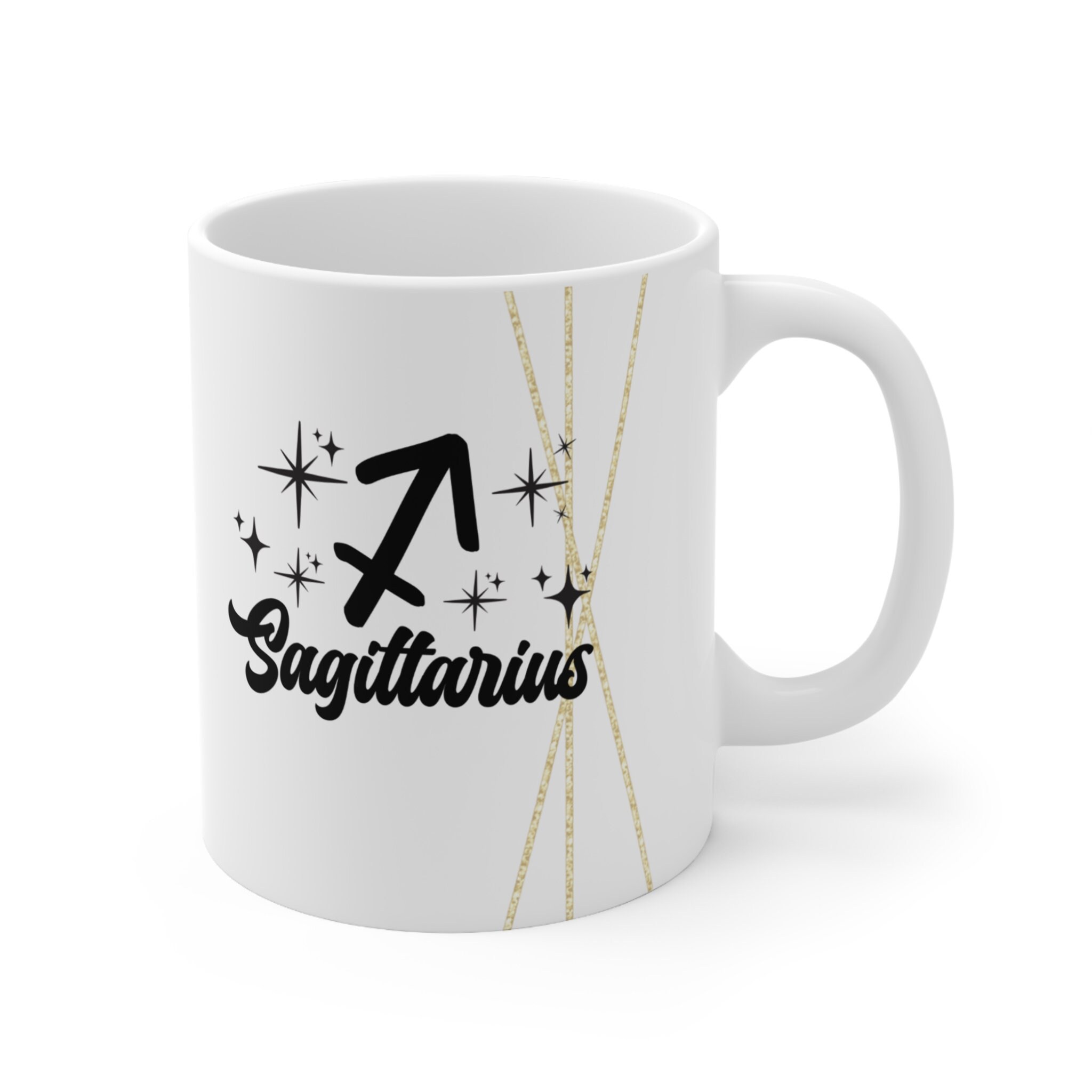 Sagittarius 11oz White Ceramic Coffee Mug