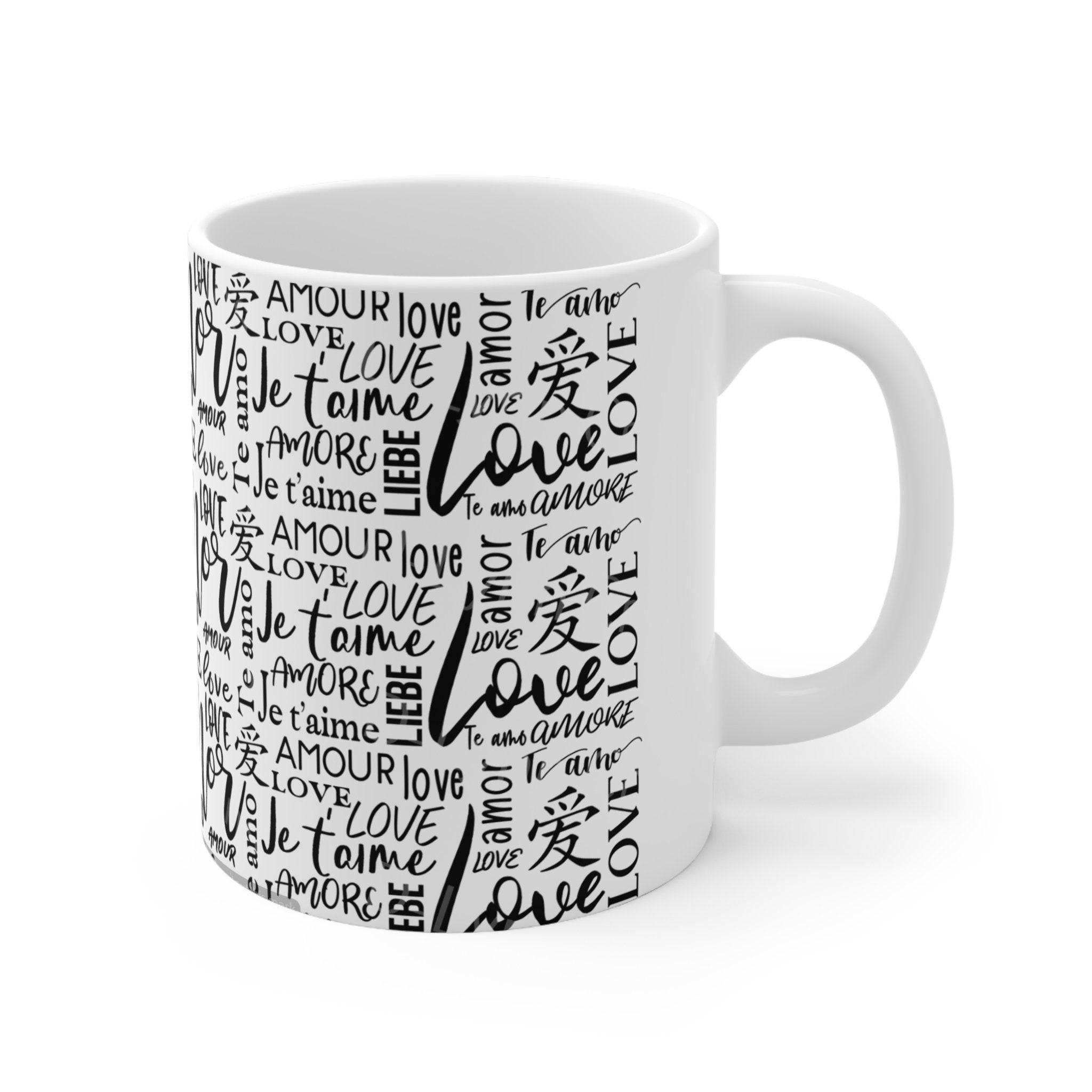 Self-Love Ceramic Coffee Mug 11oz (watermark removed when purchased)