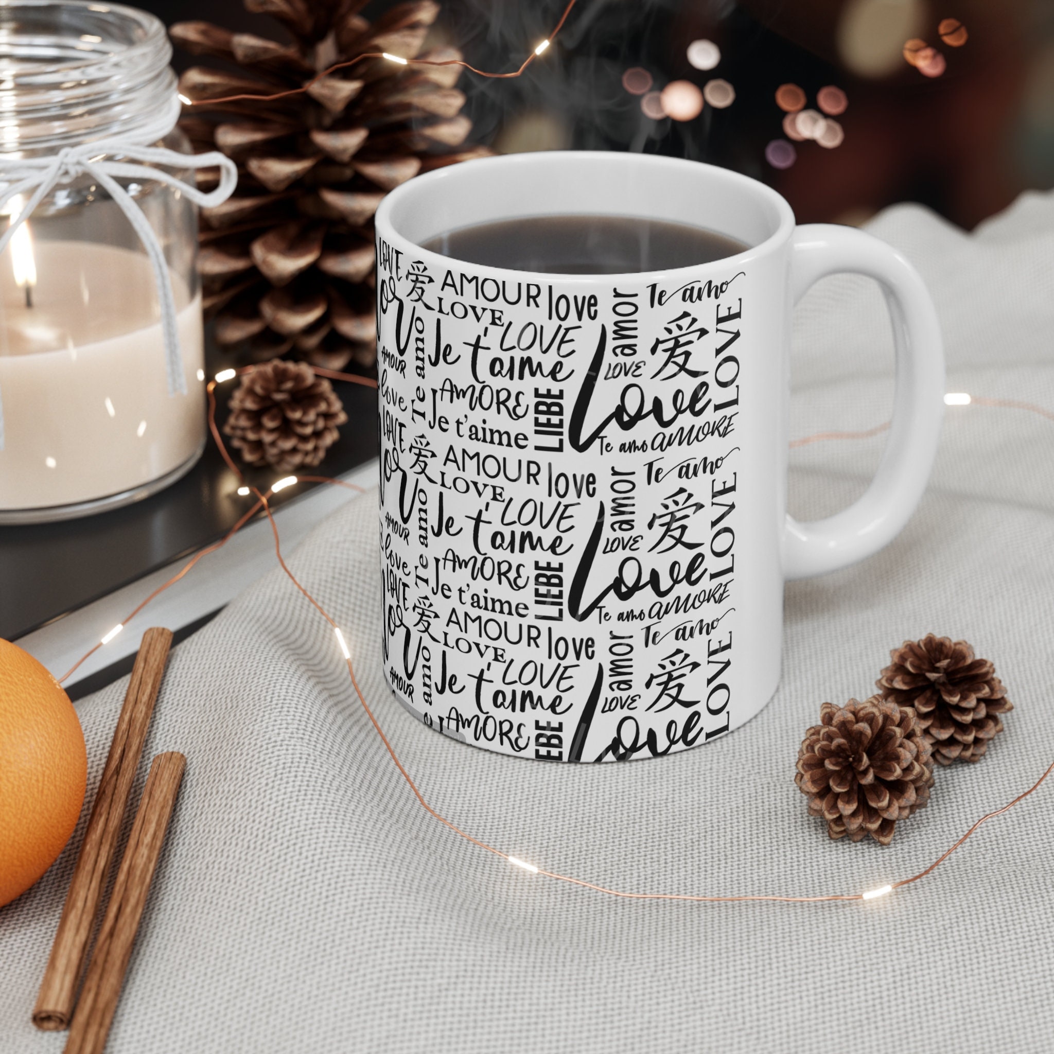 Self-Love Ceramic Coffee Mug 11oz (watermark removed when purchased)