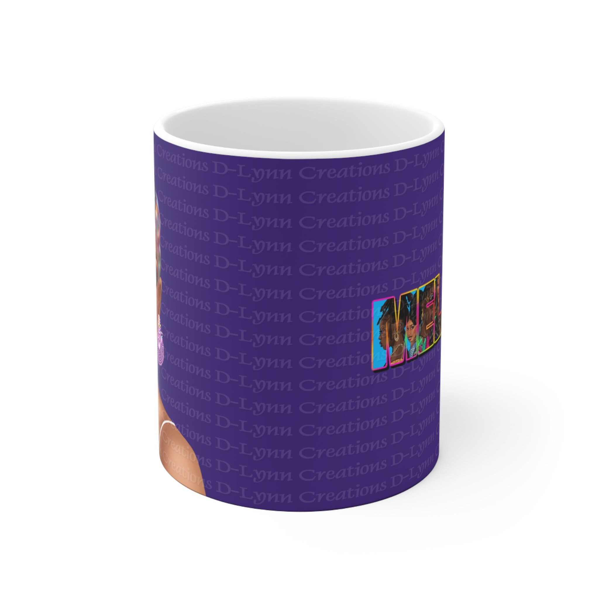 She's Classy Melanin Woman 11oz Ceramic Mug (watermark removed once purchased)