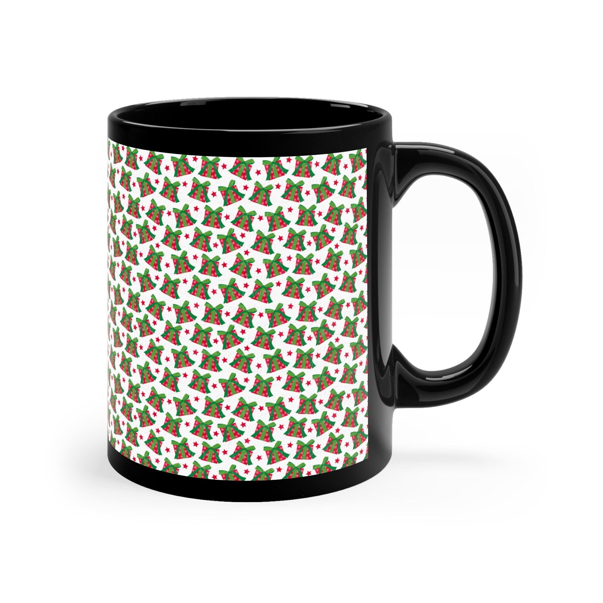 Merry Grinchmas 11oz Black Ceramic Coffee Mug (watermarks removed once purchased)