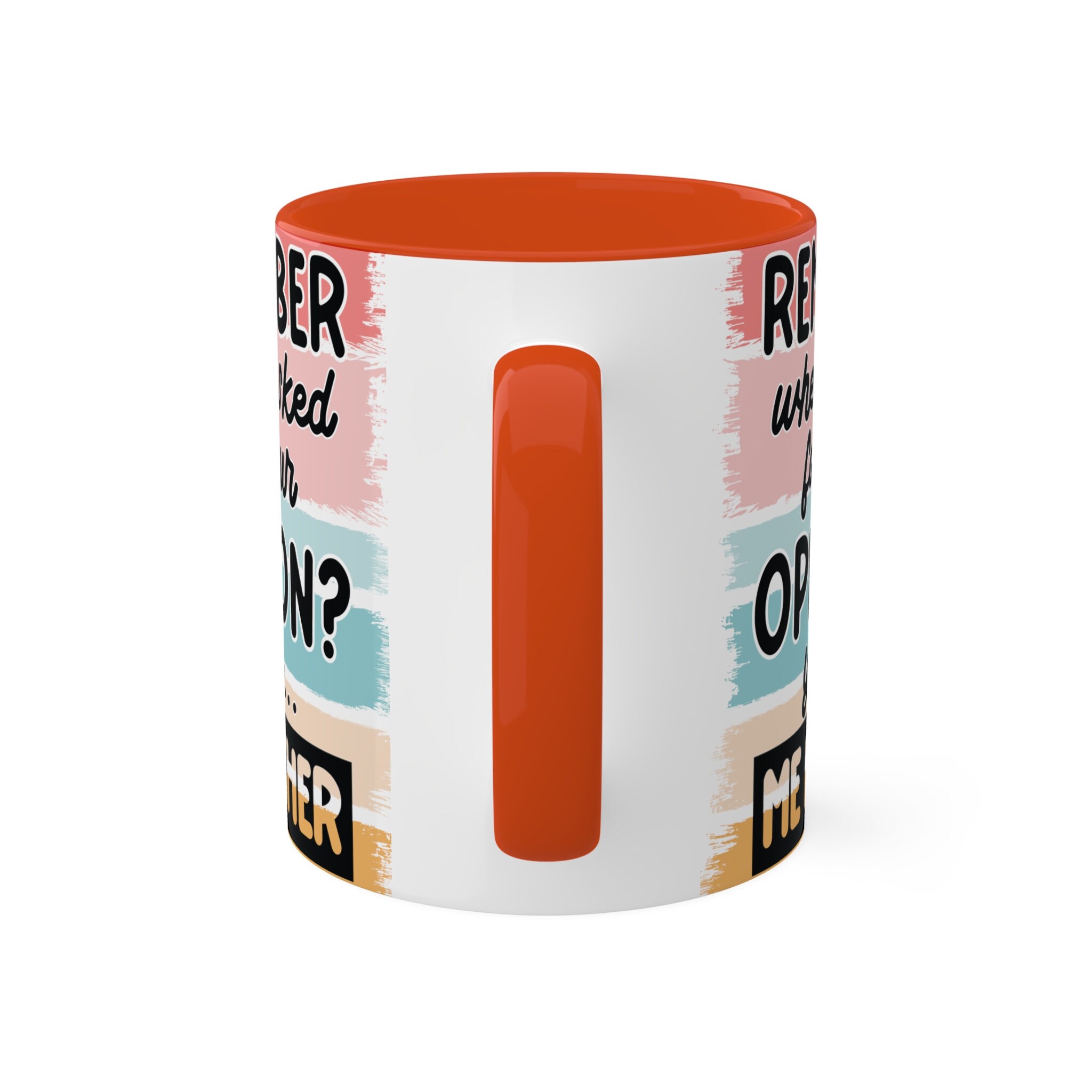 Remember when I asked for your opinion 11oz Colorful Ceramic Coffee Mugs