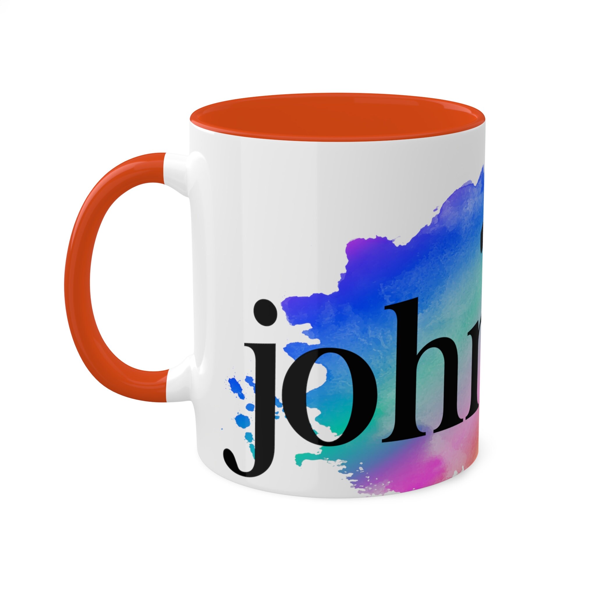 John 3:16, 11oz Colorful Ceramic Coffee Mug