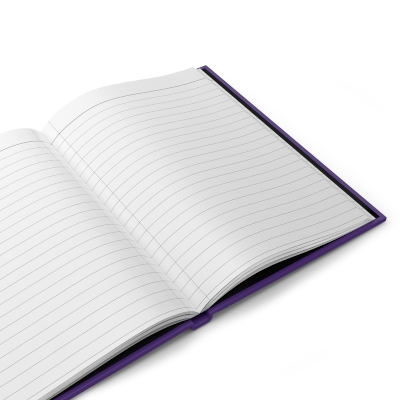 Purple Write the Vision, Hardcover Matte Journal