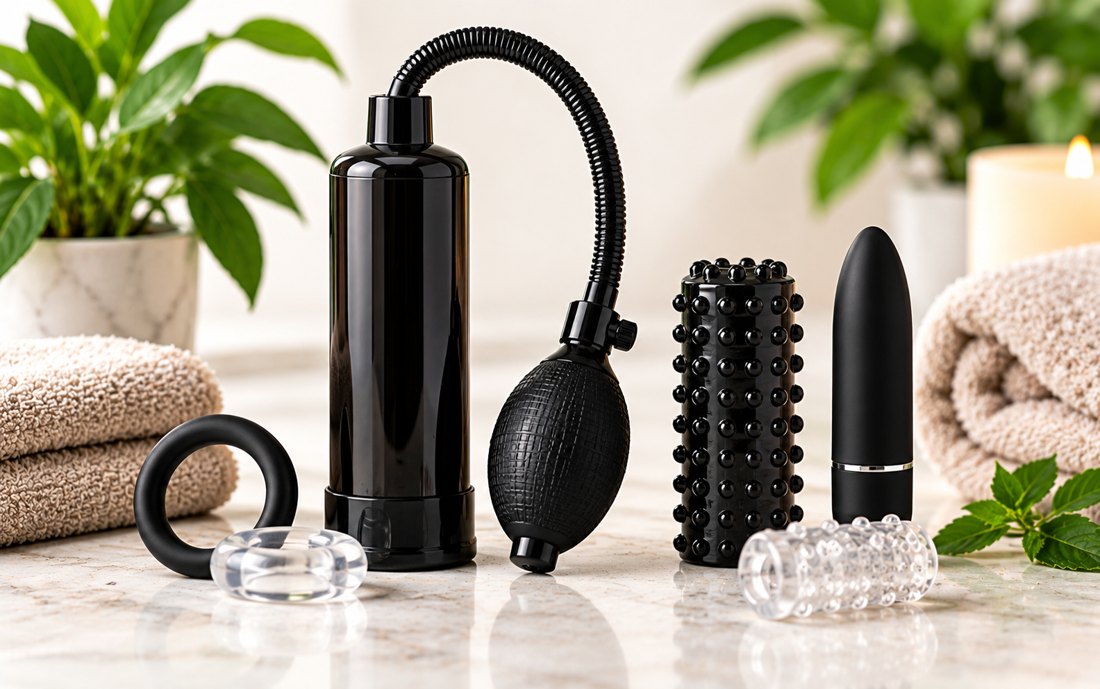 Intimate wellness accessories collection