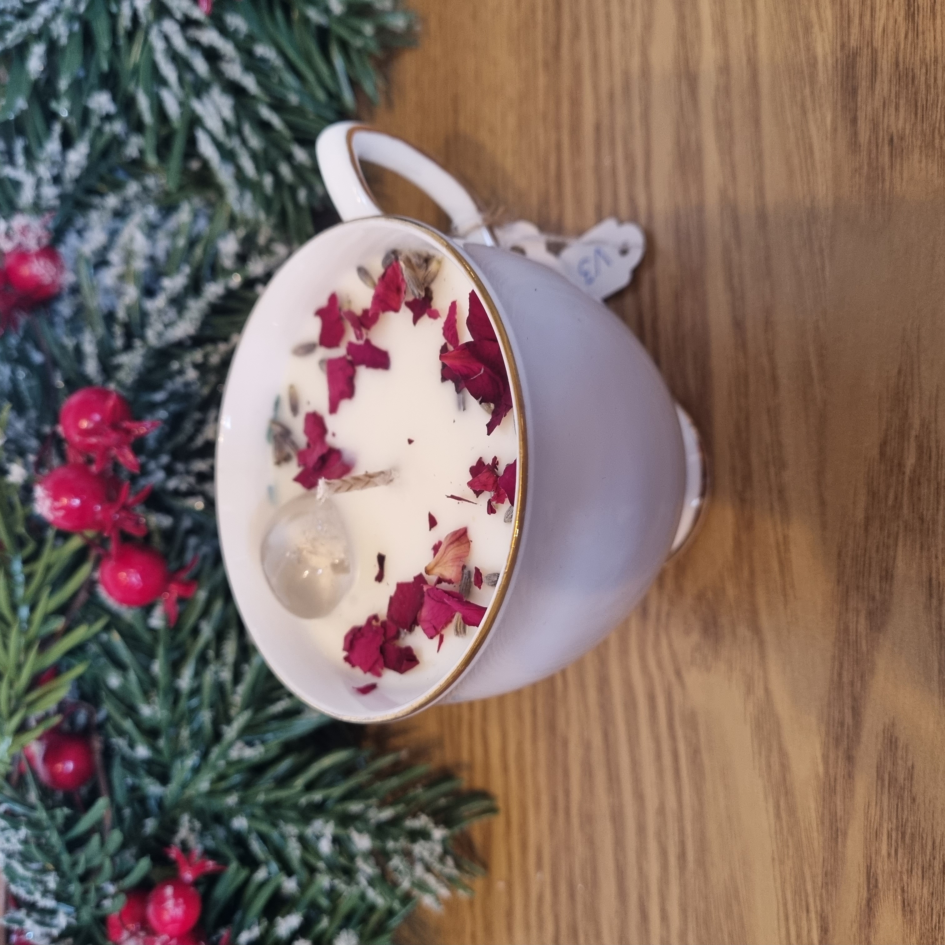 Vanilla Crystal Candle