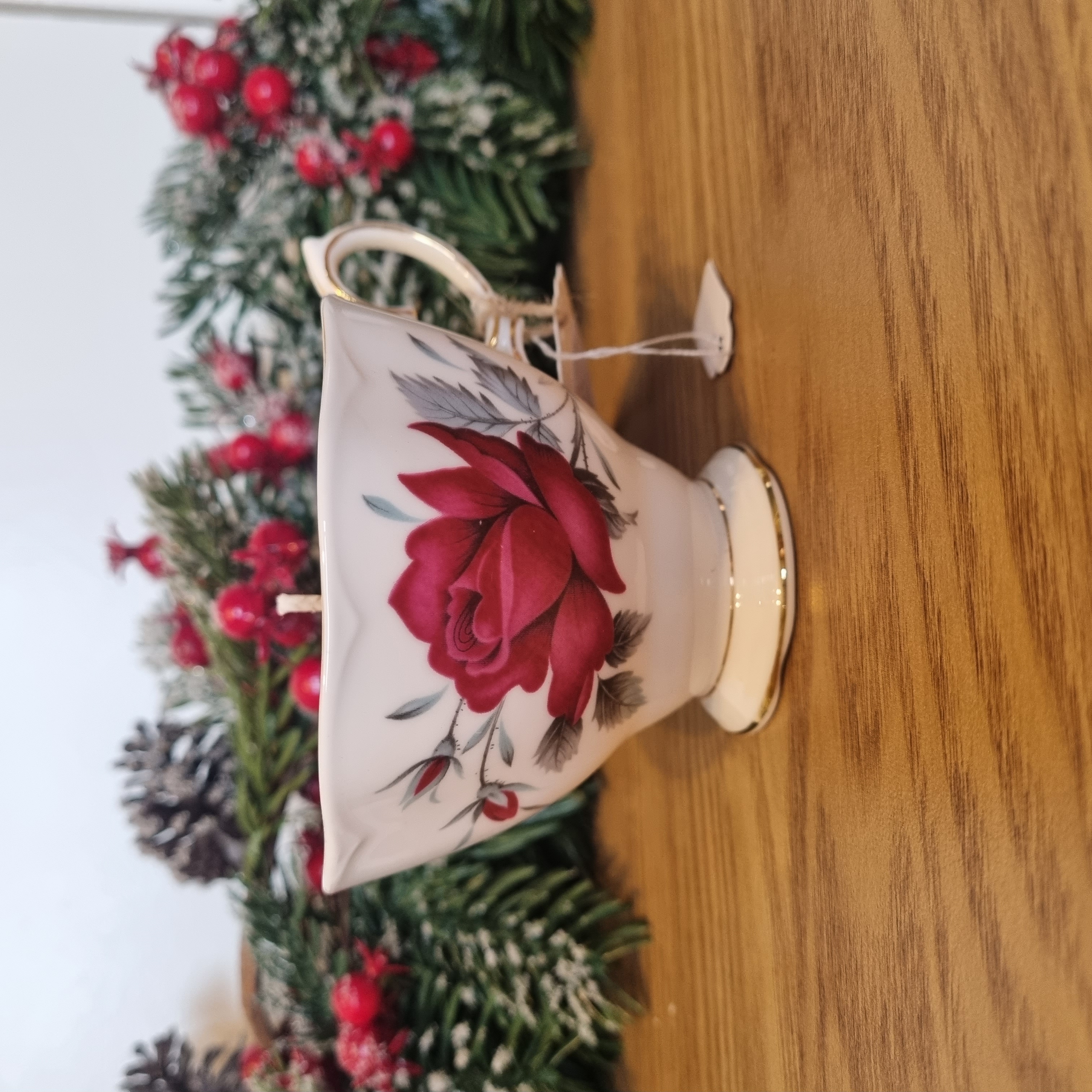 Sparkling Cinnamon Teacup Candle