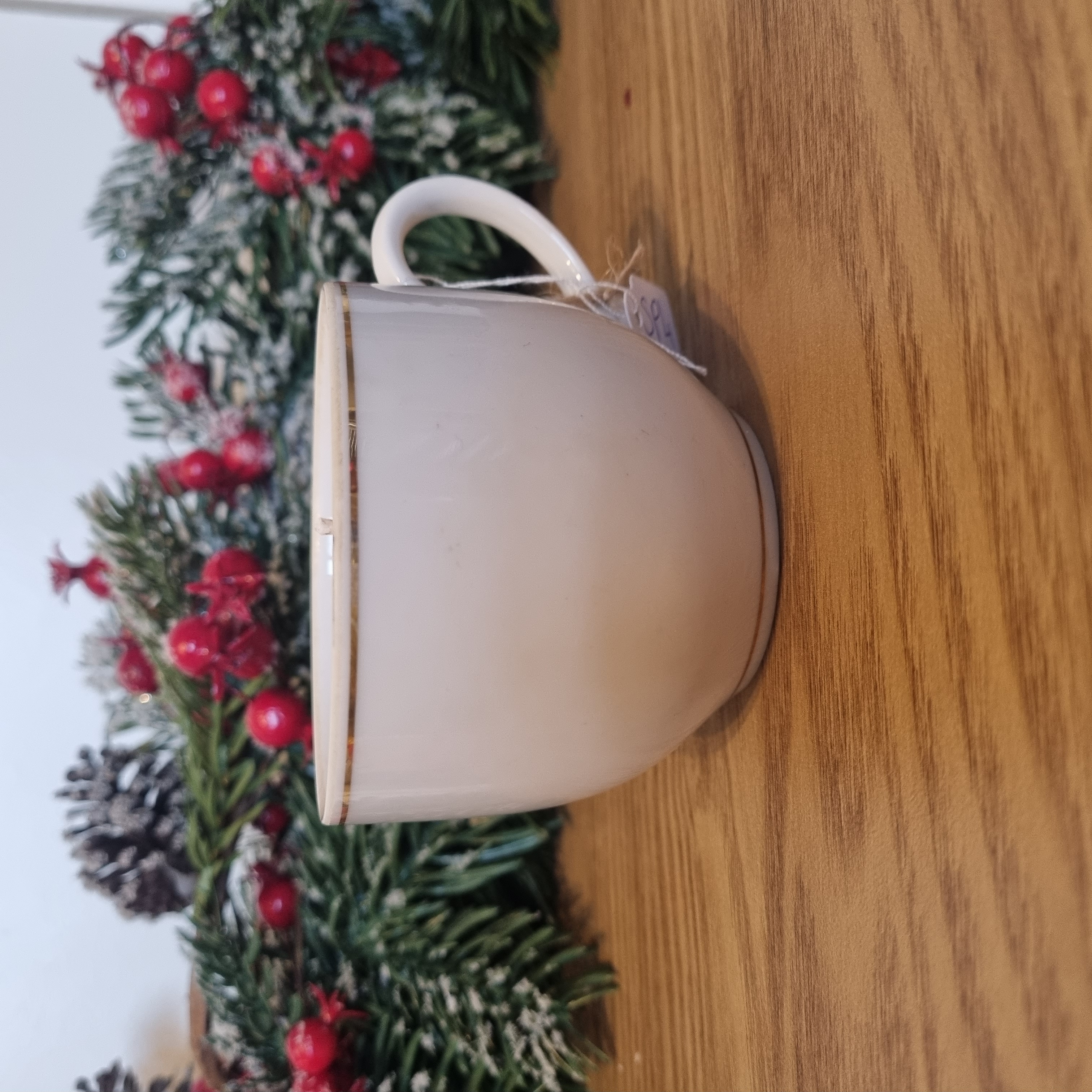 Sparkling Cinnamon Teacup Candle