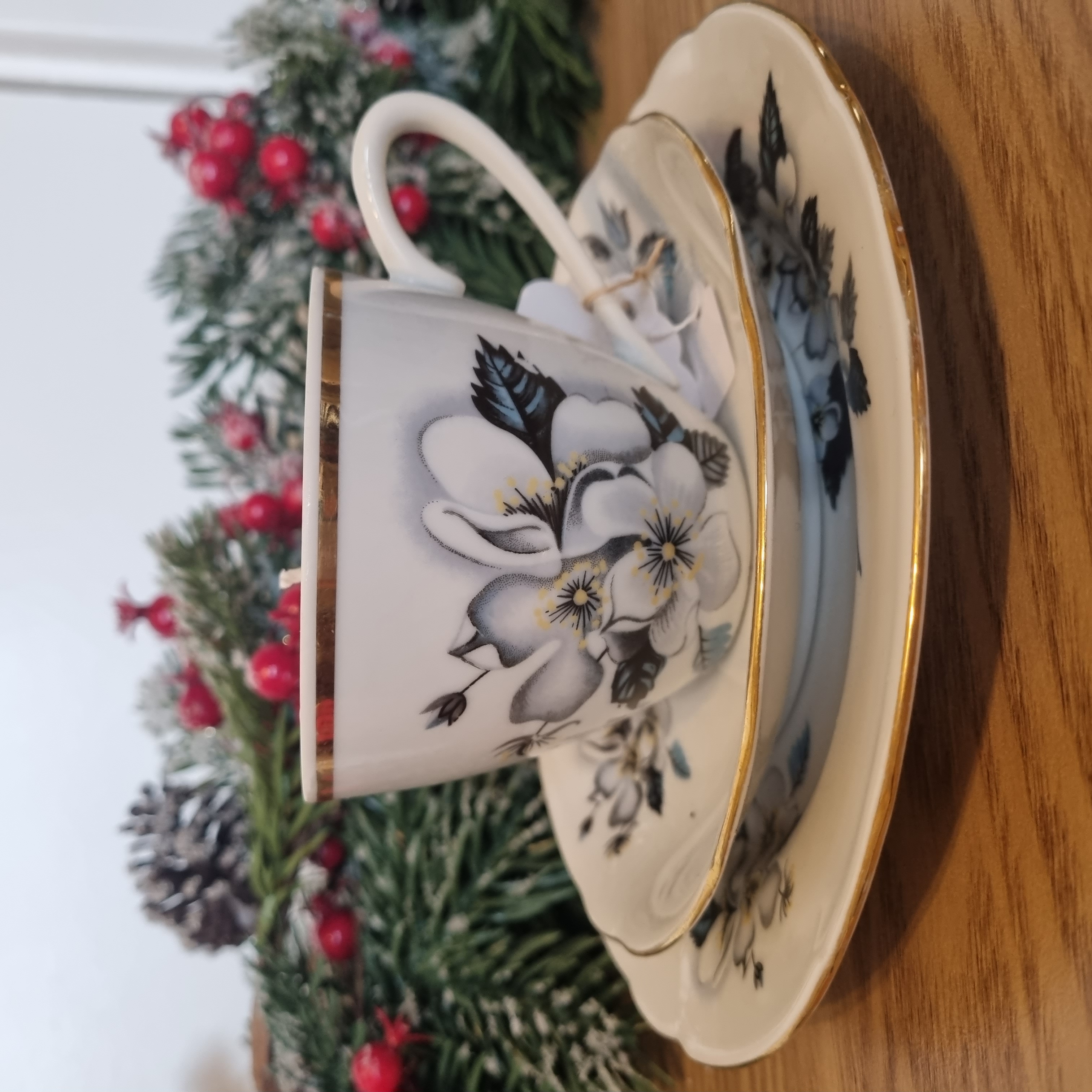 Toasted Marshmellow Teacup & Saucer Candle