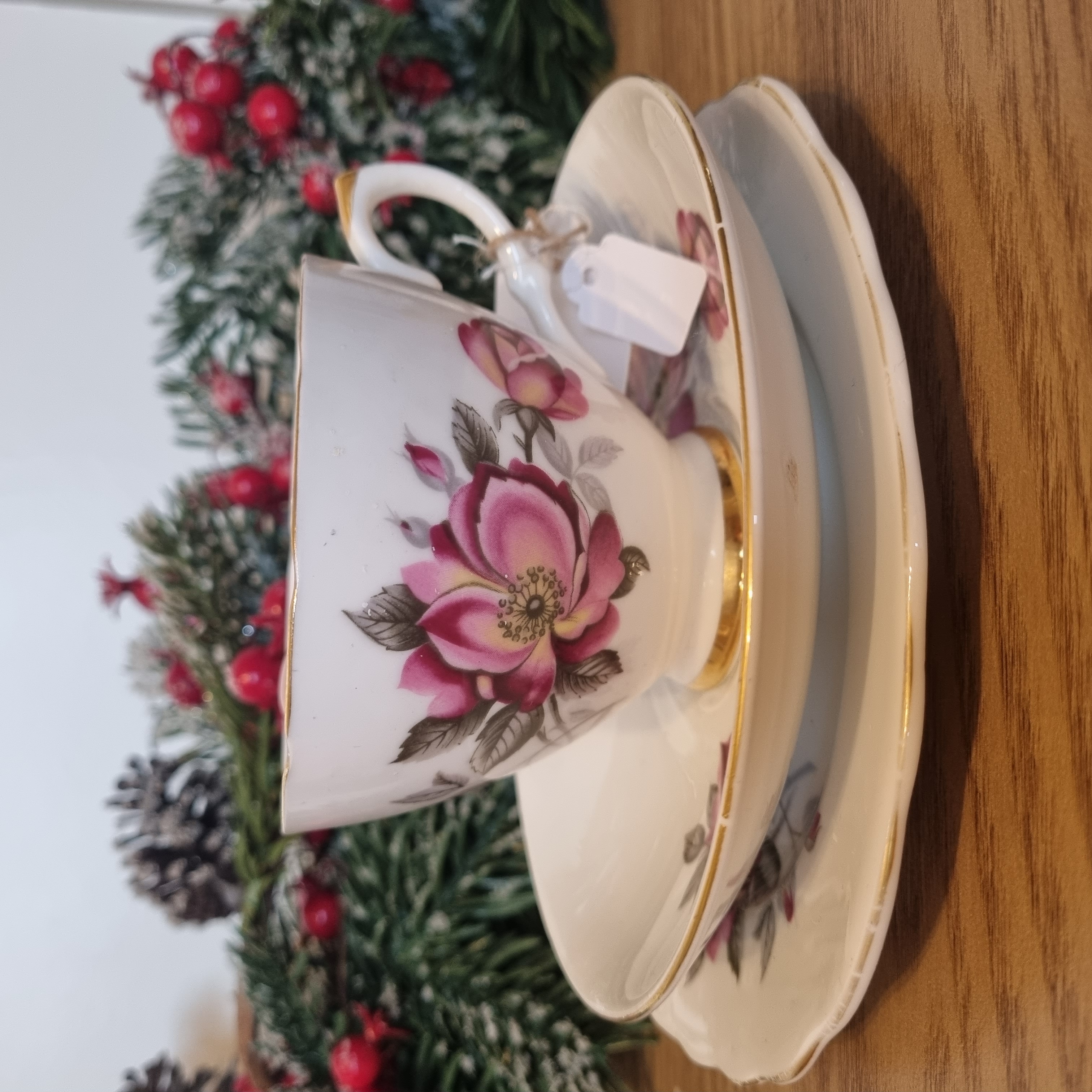 Apricot & Rose Crystal Candle