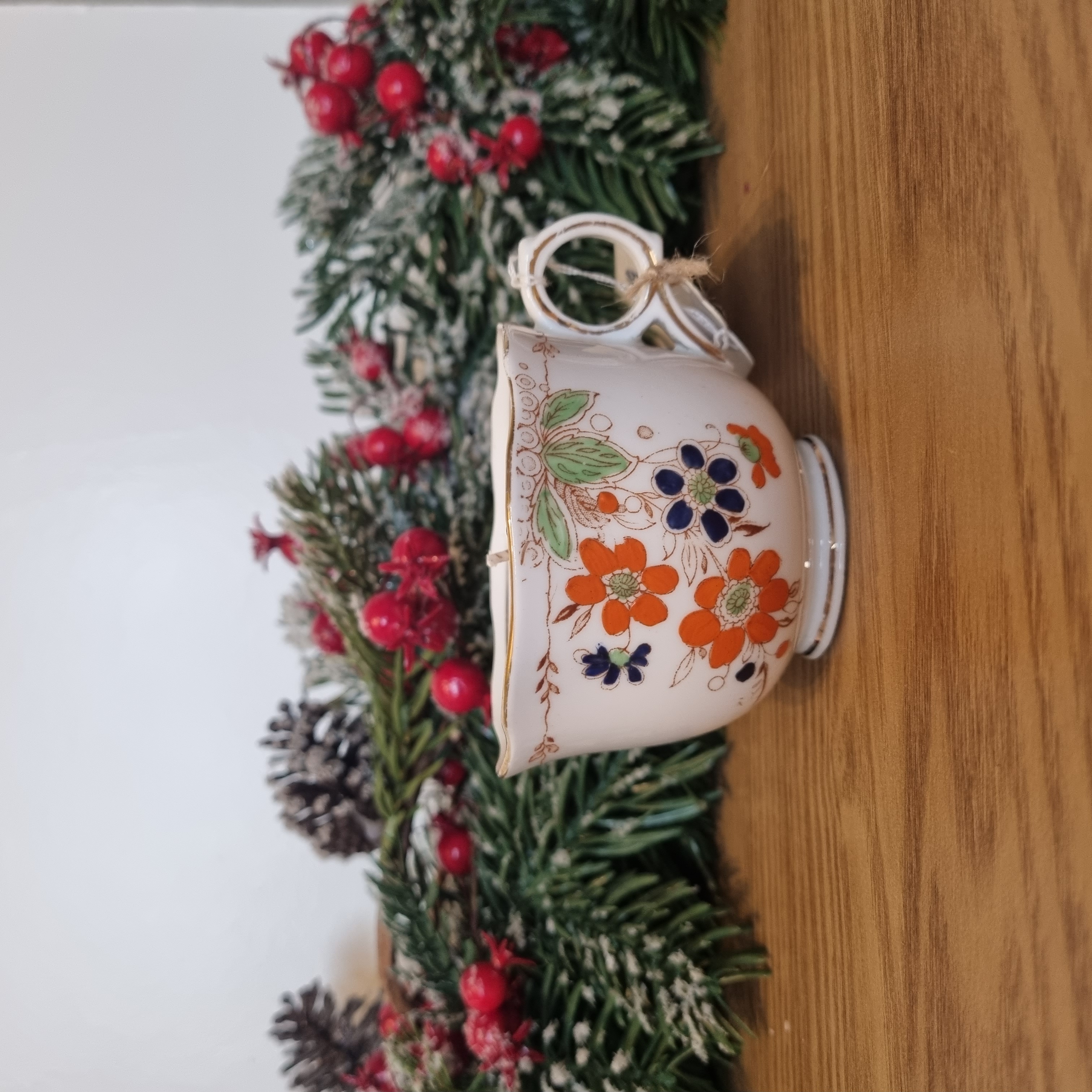 Sparkling Cinnamon Teacup Candle