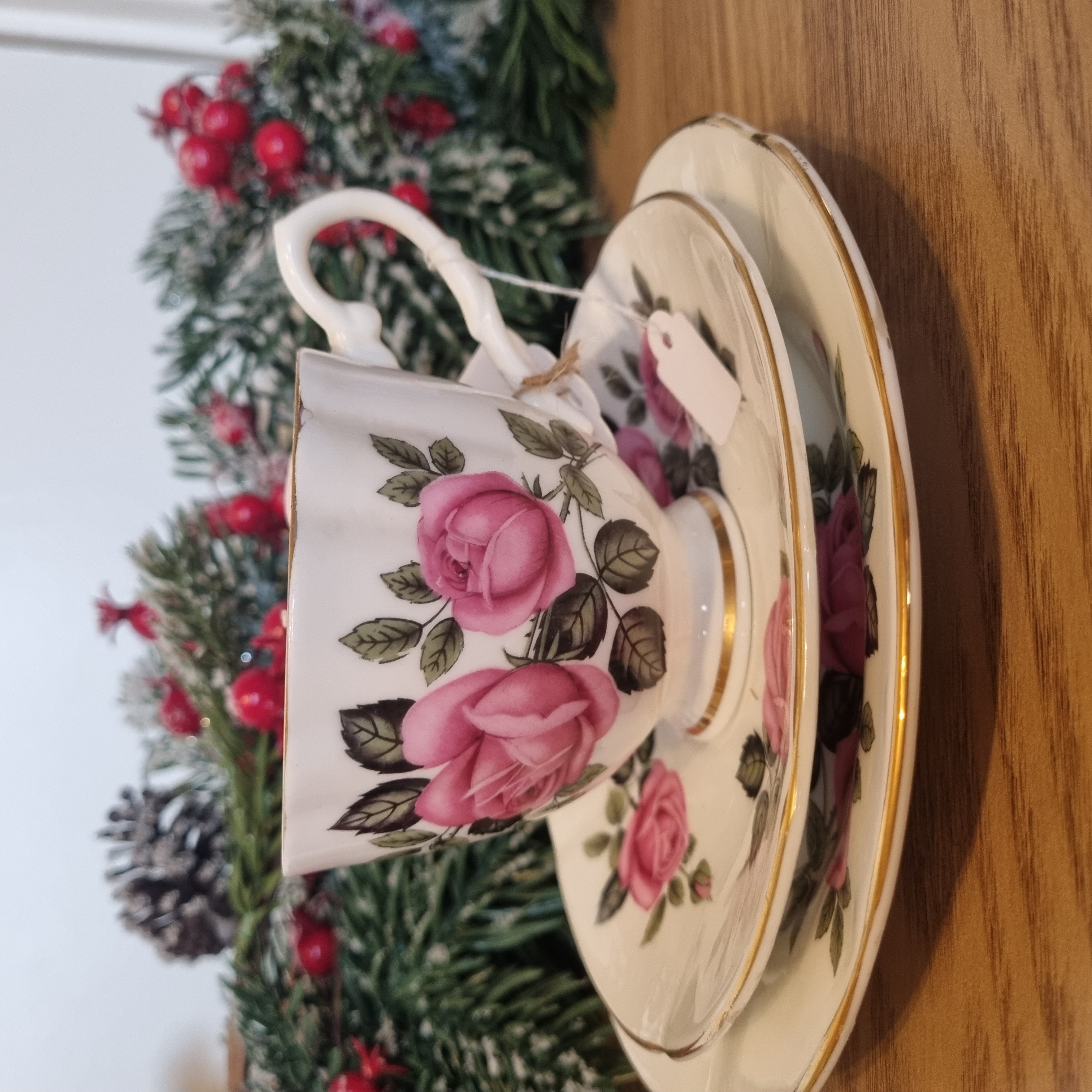 Apricot & Rose Crystal Candle