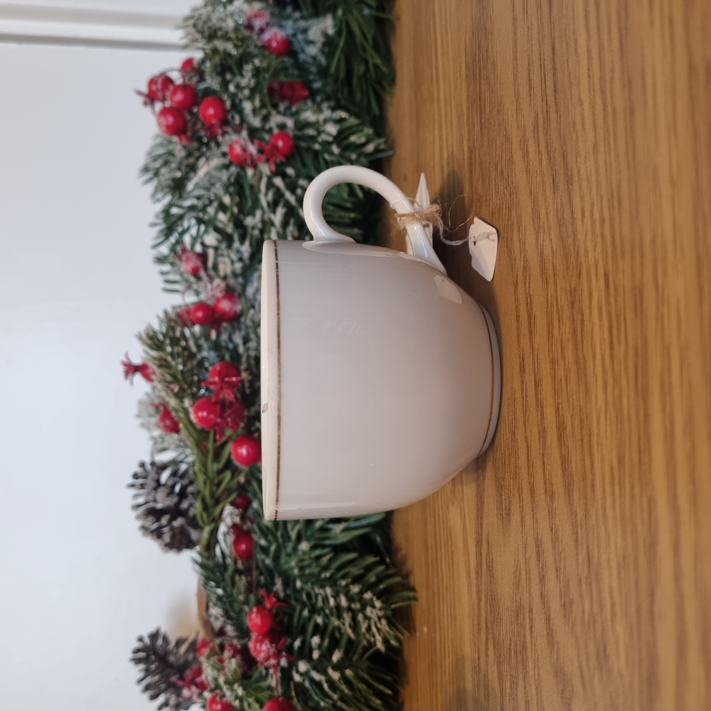 Christmas Cookie Teacup Candle