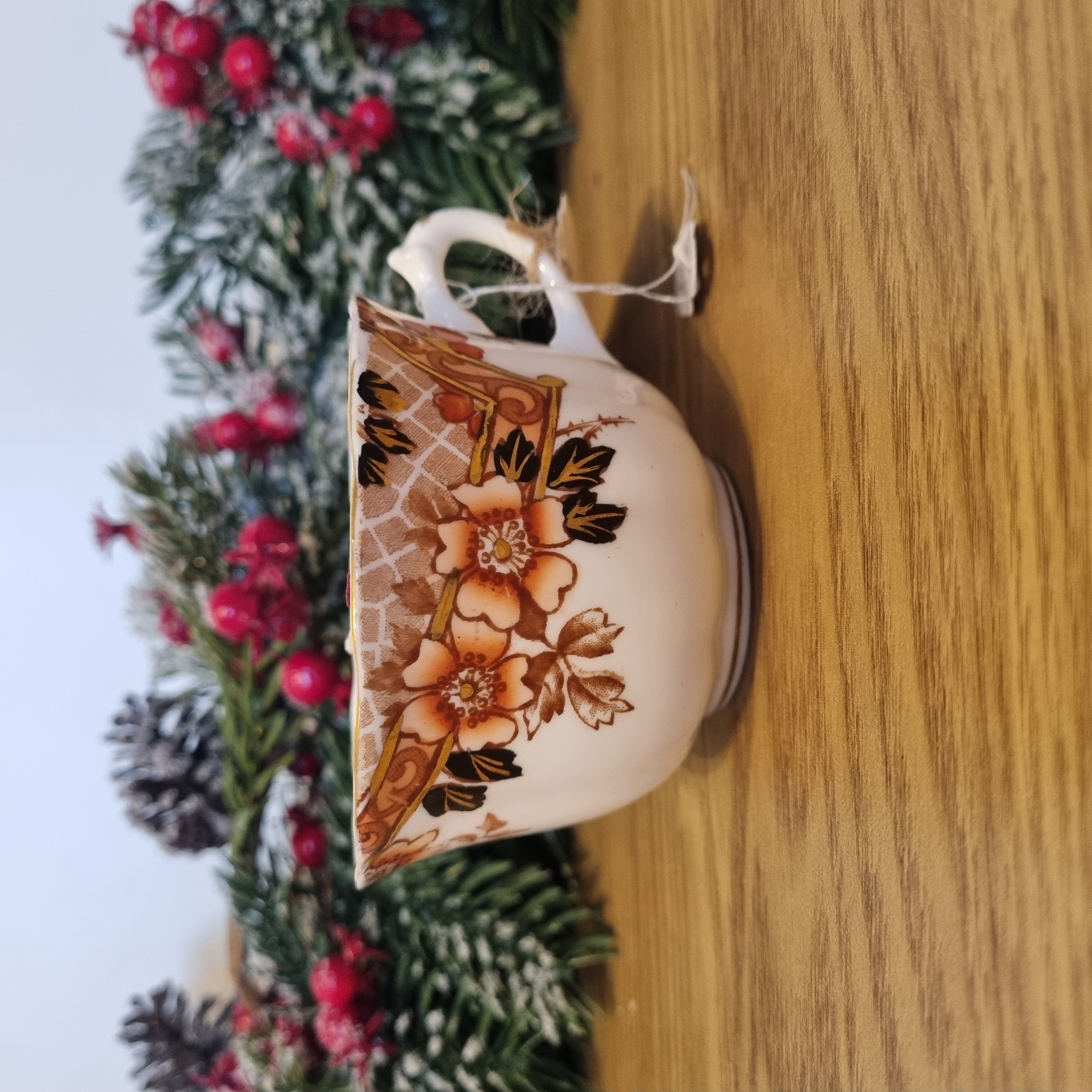 Sparkling Cinnamon Teacup Candle