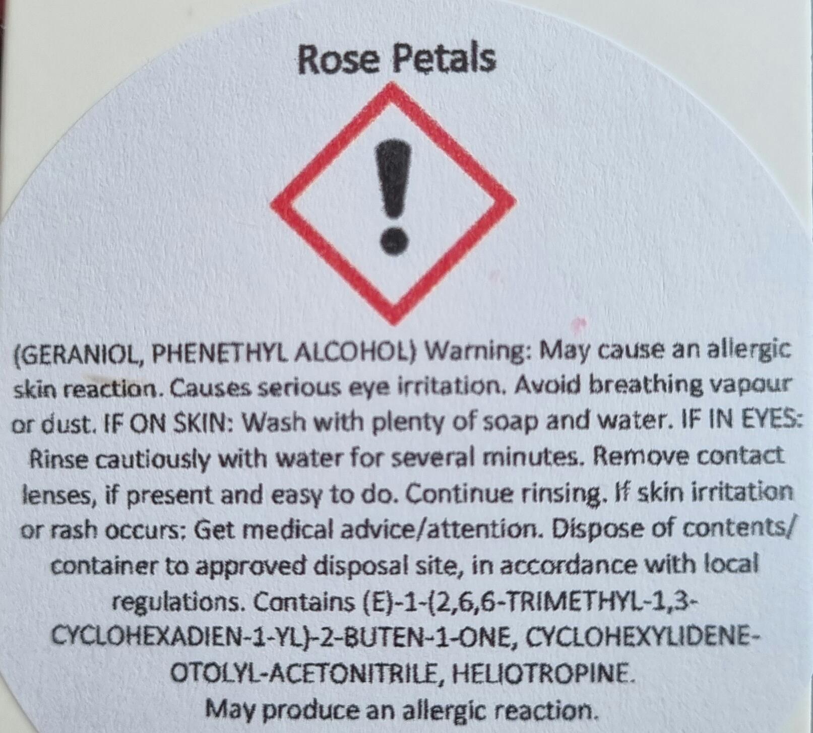 Rose Petal Teacup Candle