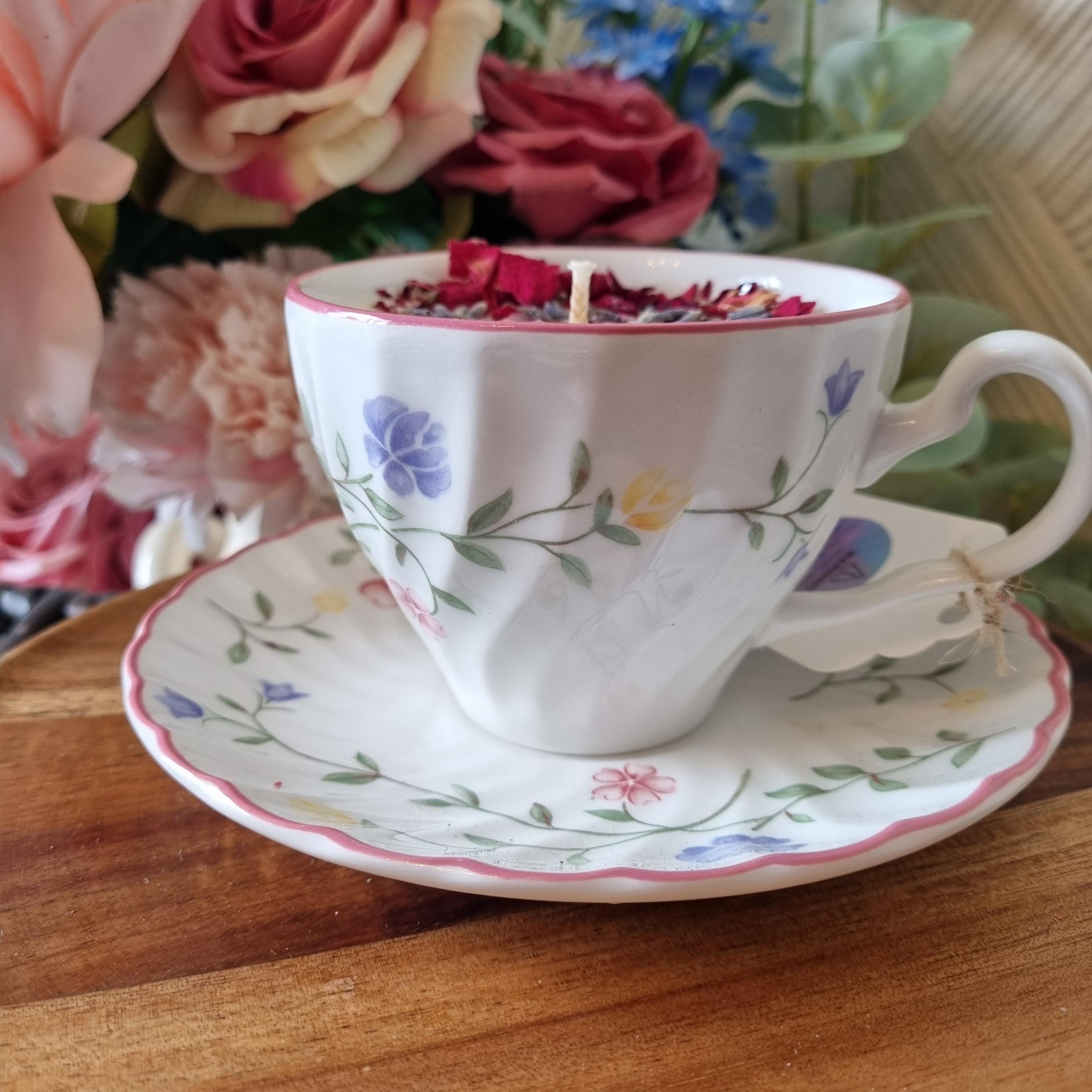 Vanilla Teacup & Saucer Candle
