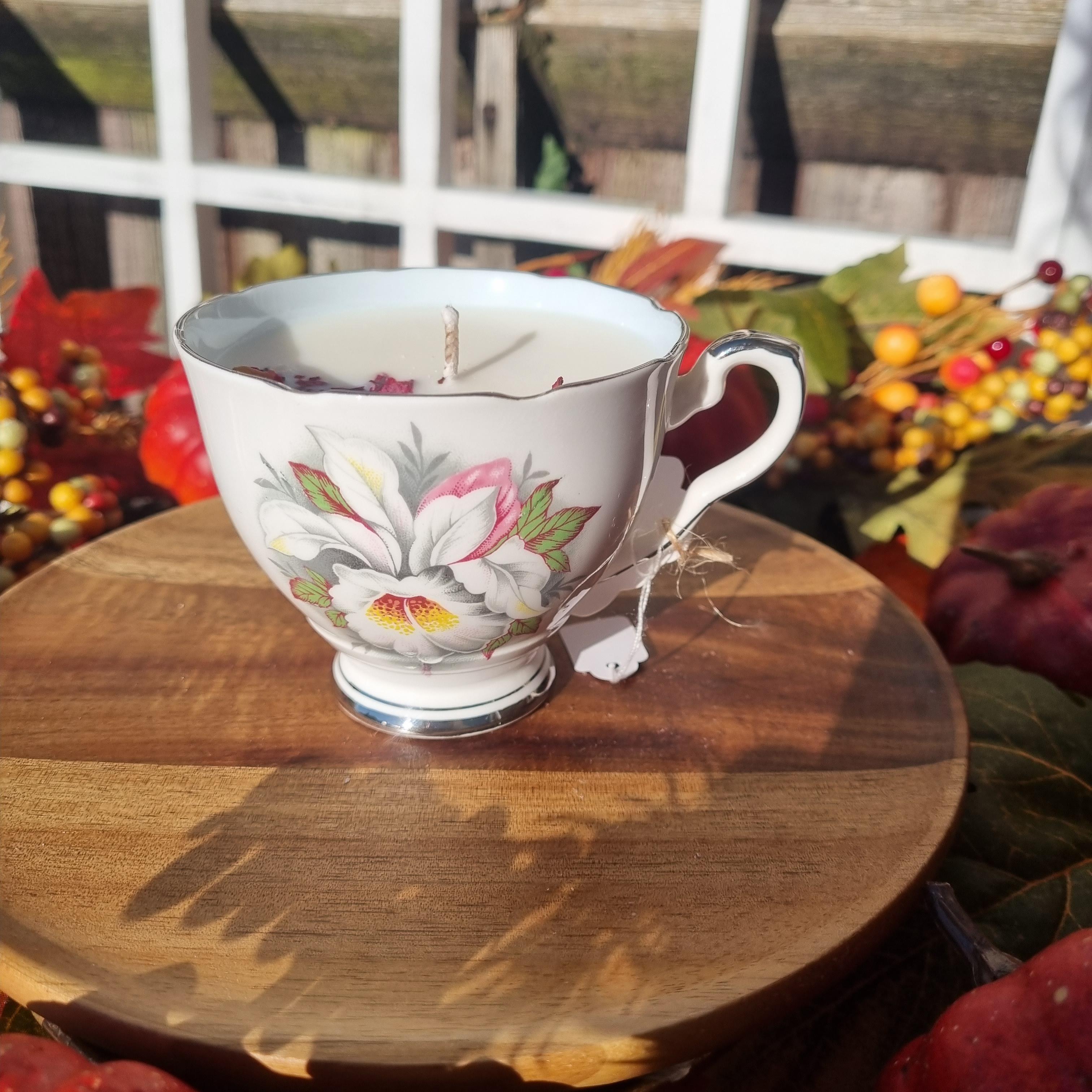 Coconut Teacup Candle