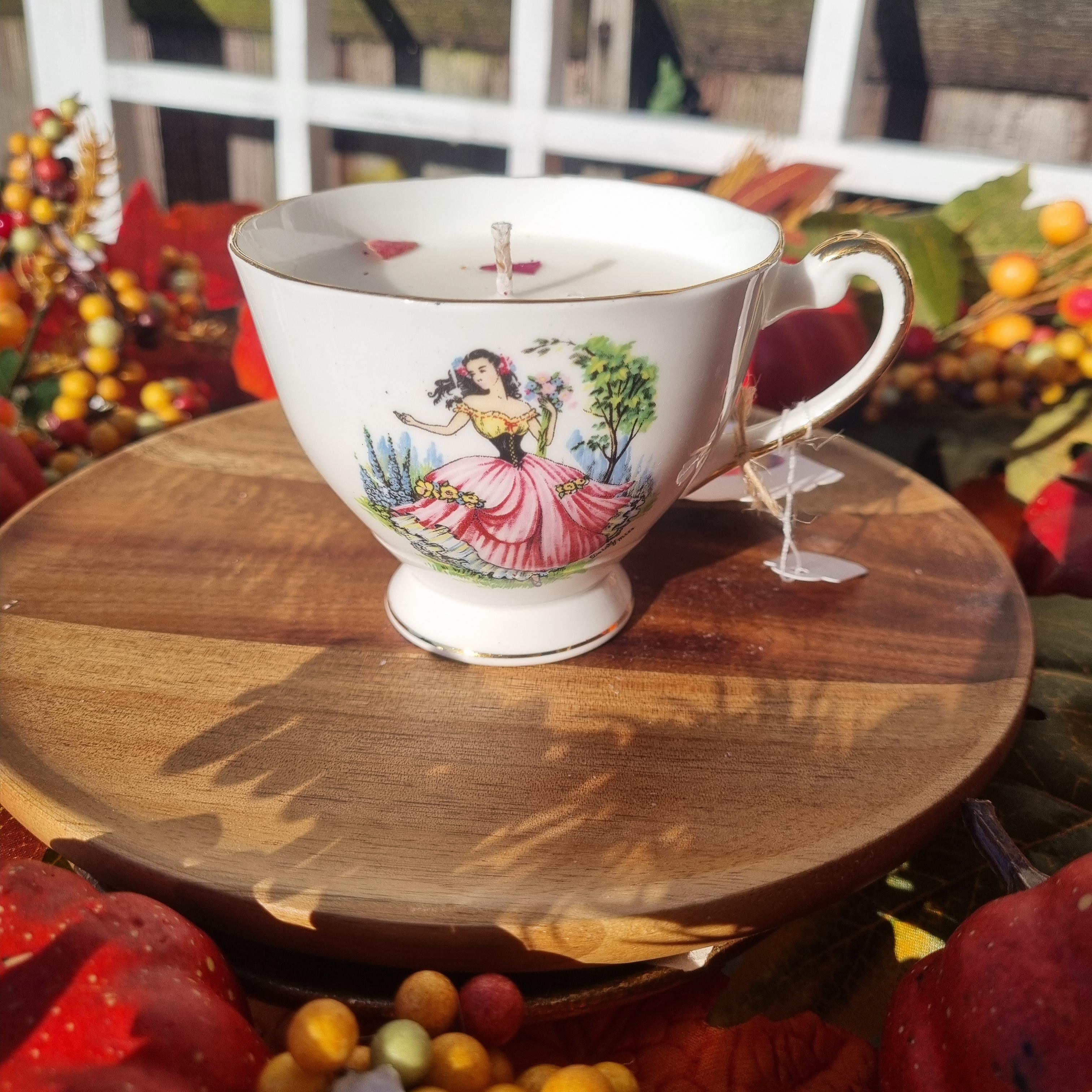 Coconut Teacup Candle