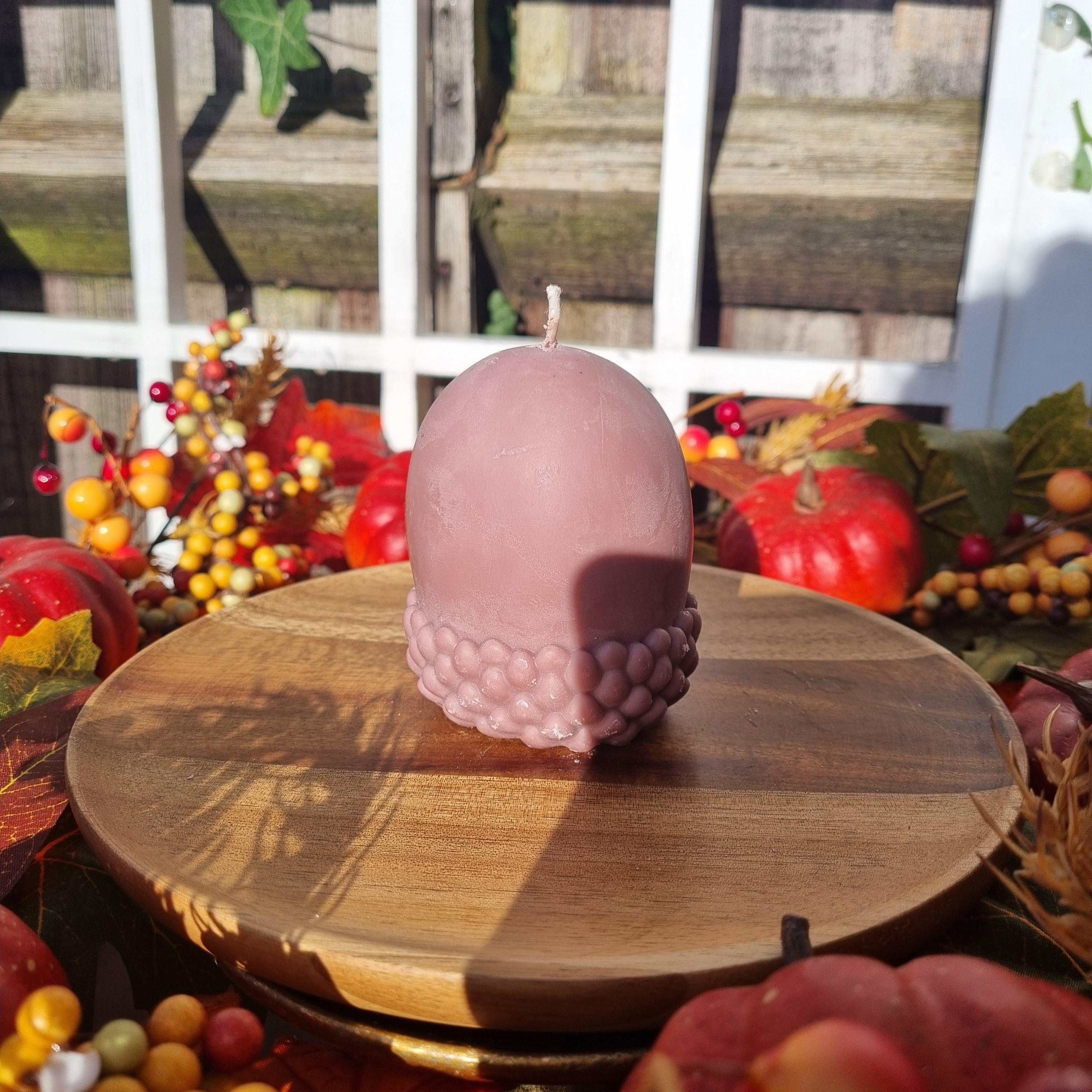 Acorn Candle