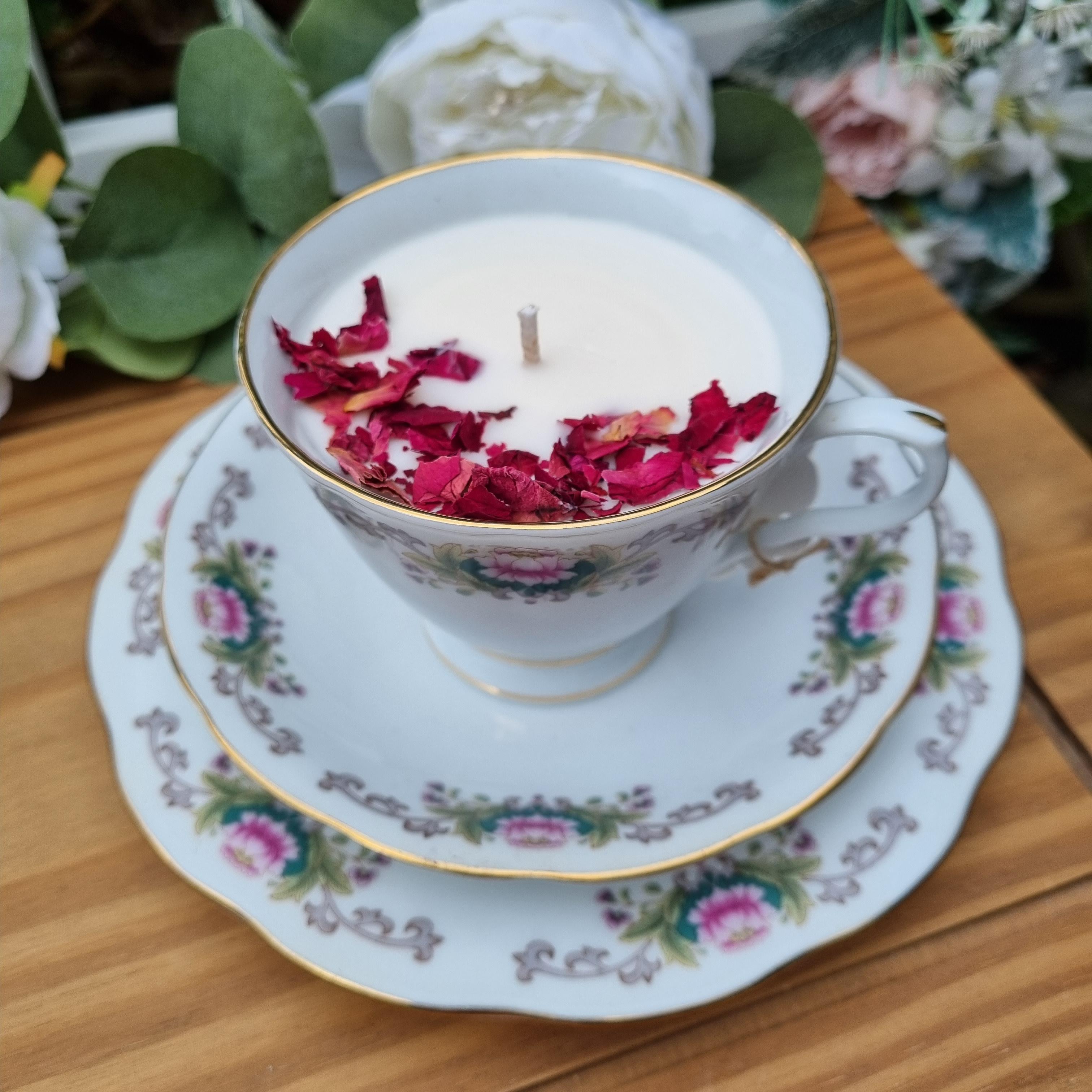 Coconut Teacup & Saucer Candle
