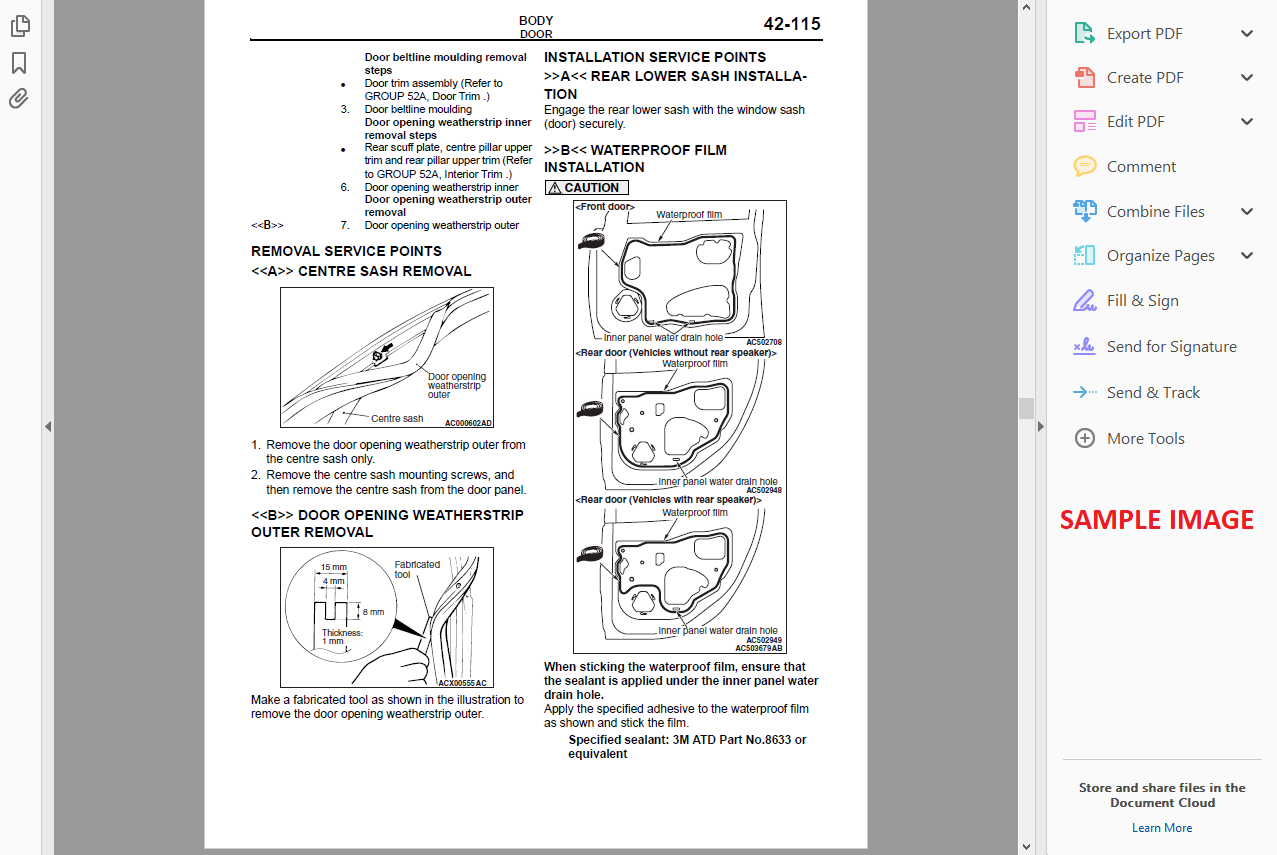 Toyota Avensis 2003-2009 Workshop Service Repair Manual PDF