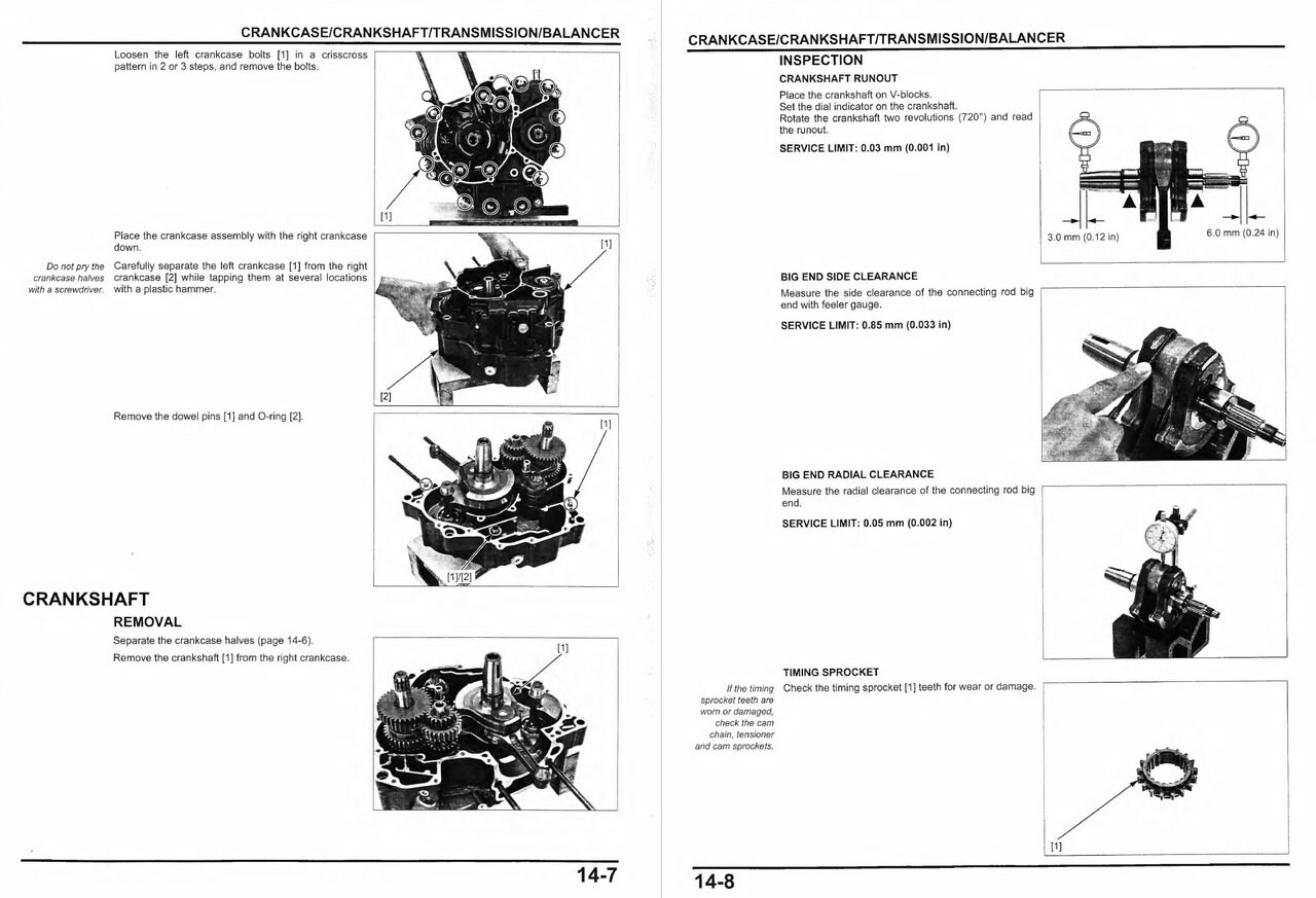 Honda 2015- 2021 CBR300R/RA Service Manual