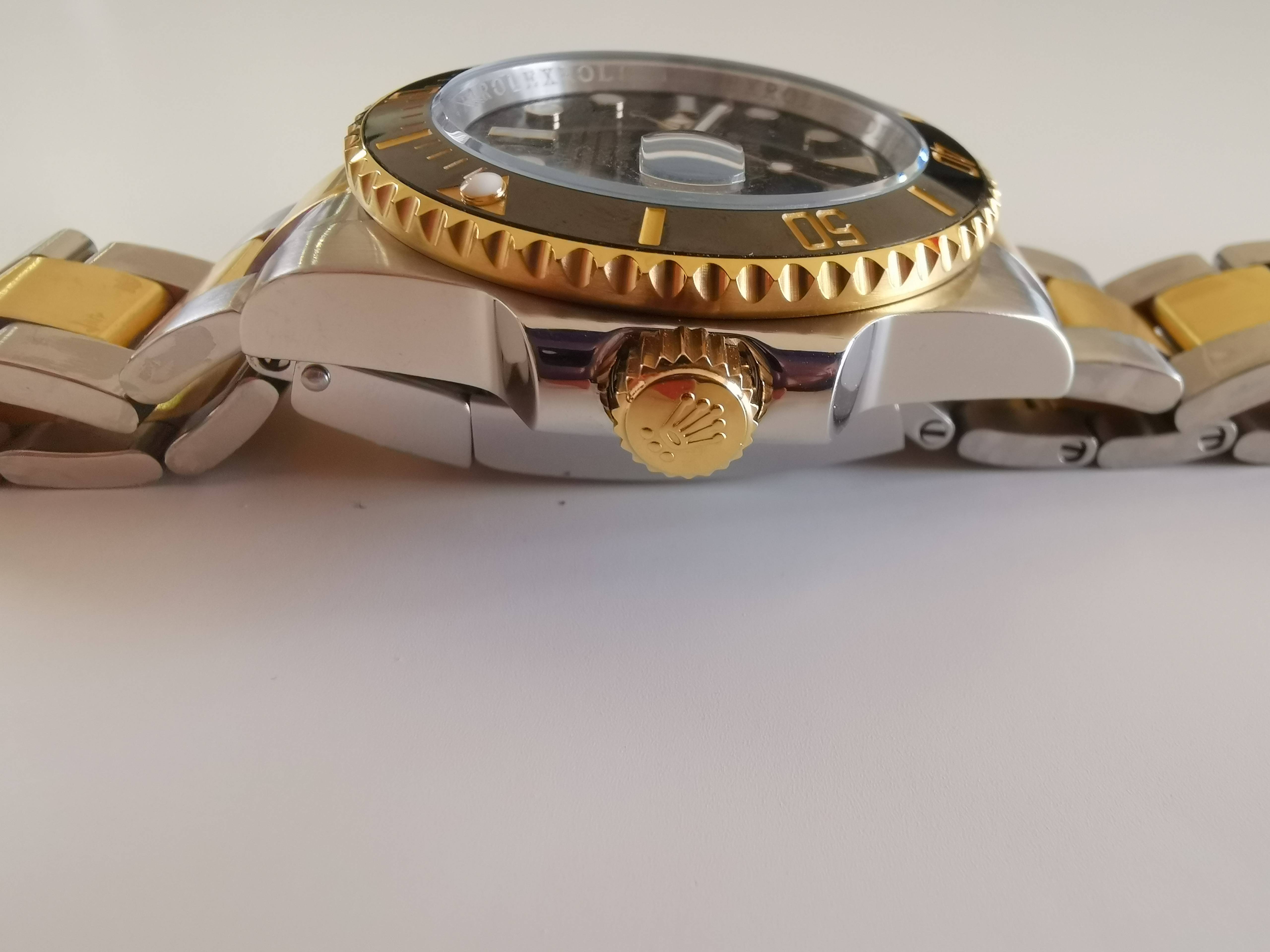 sub tt black dial 40mm