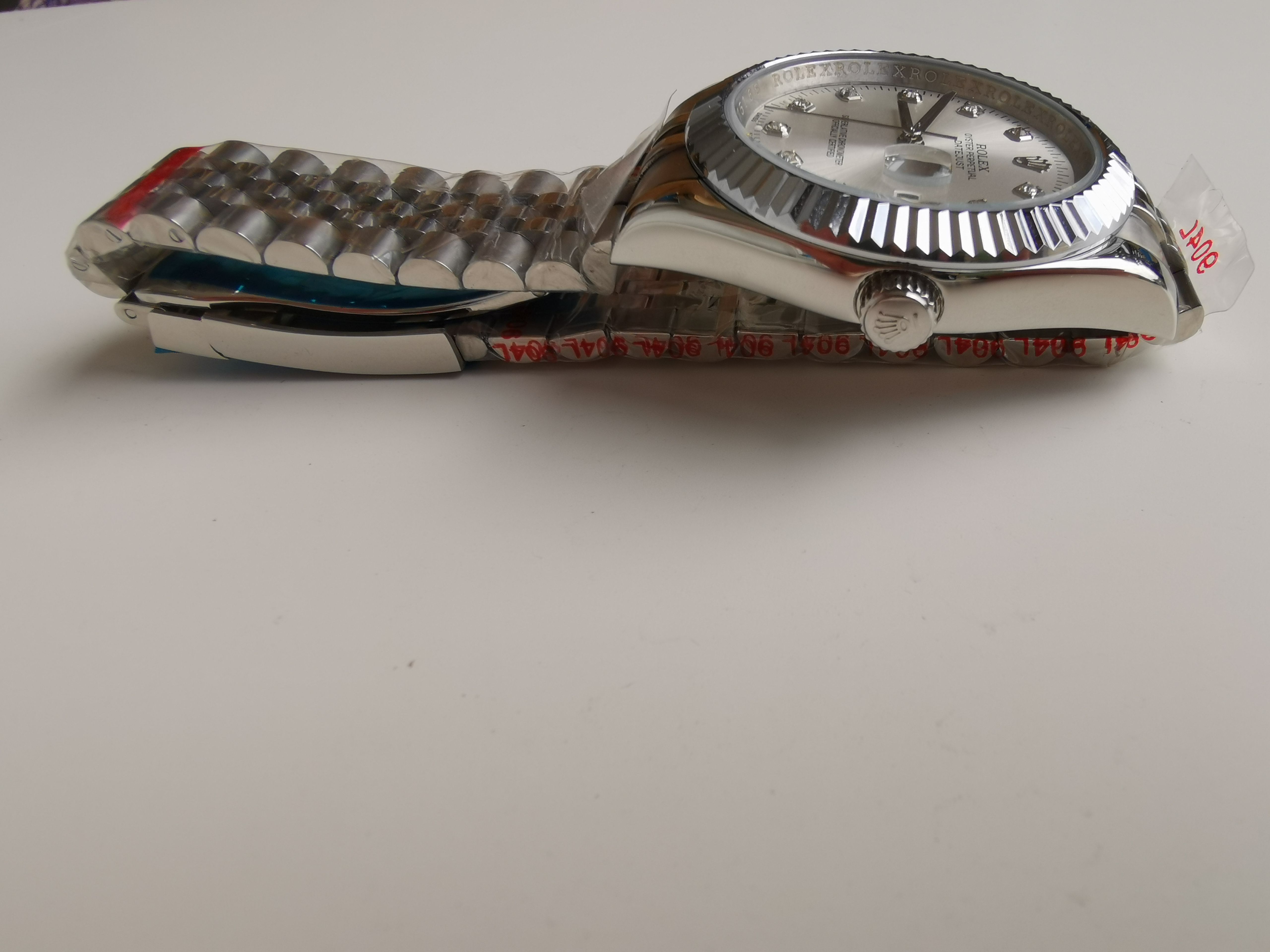 dj silver dial 40mm