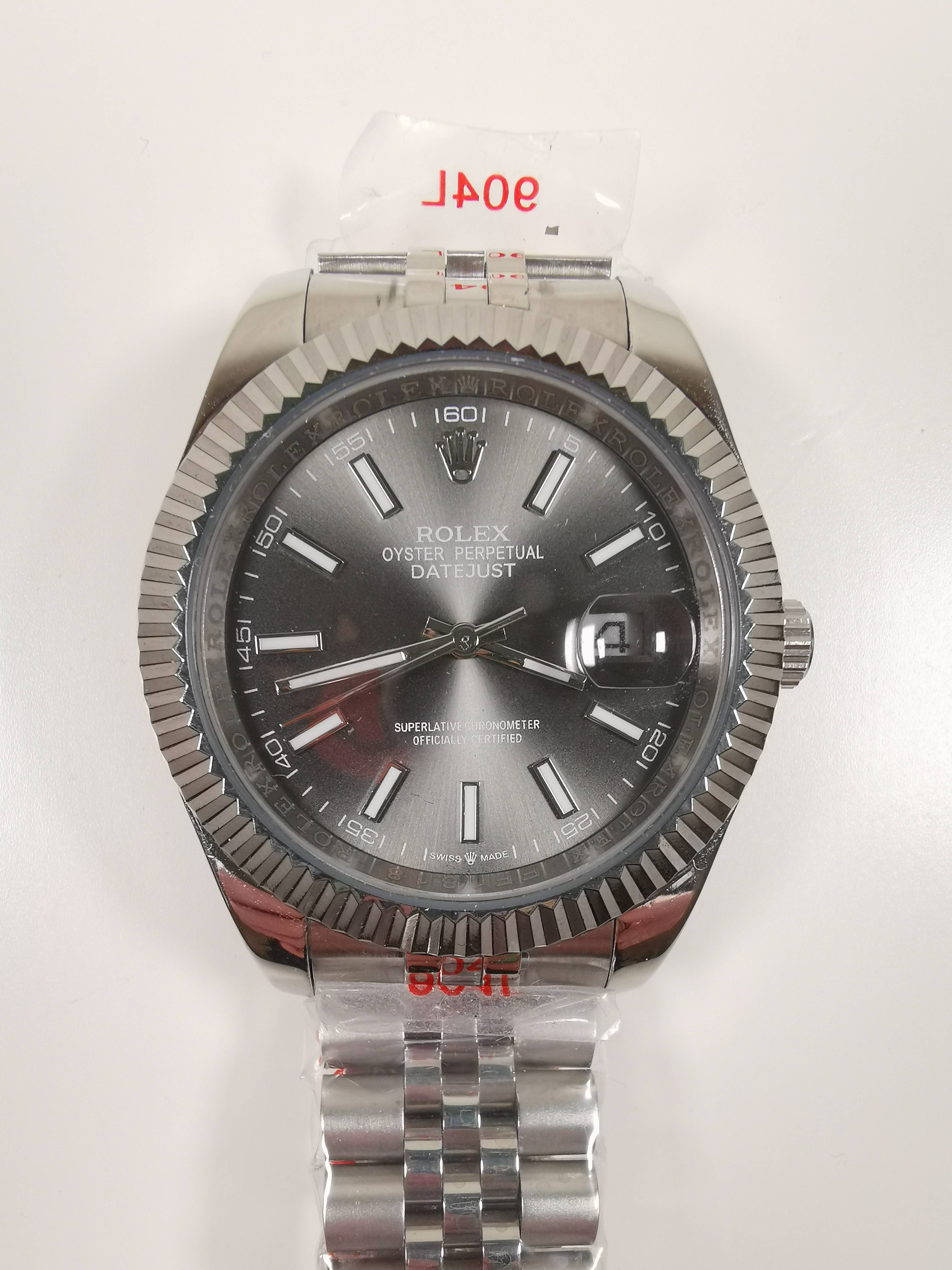 dj rhodium dial 40mm