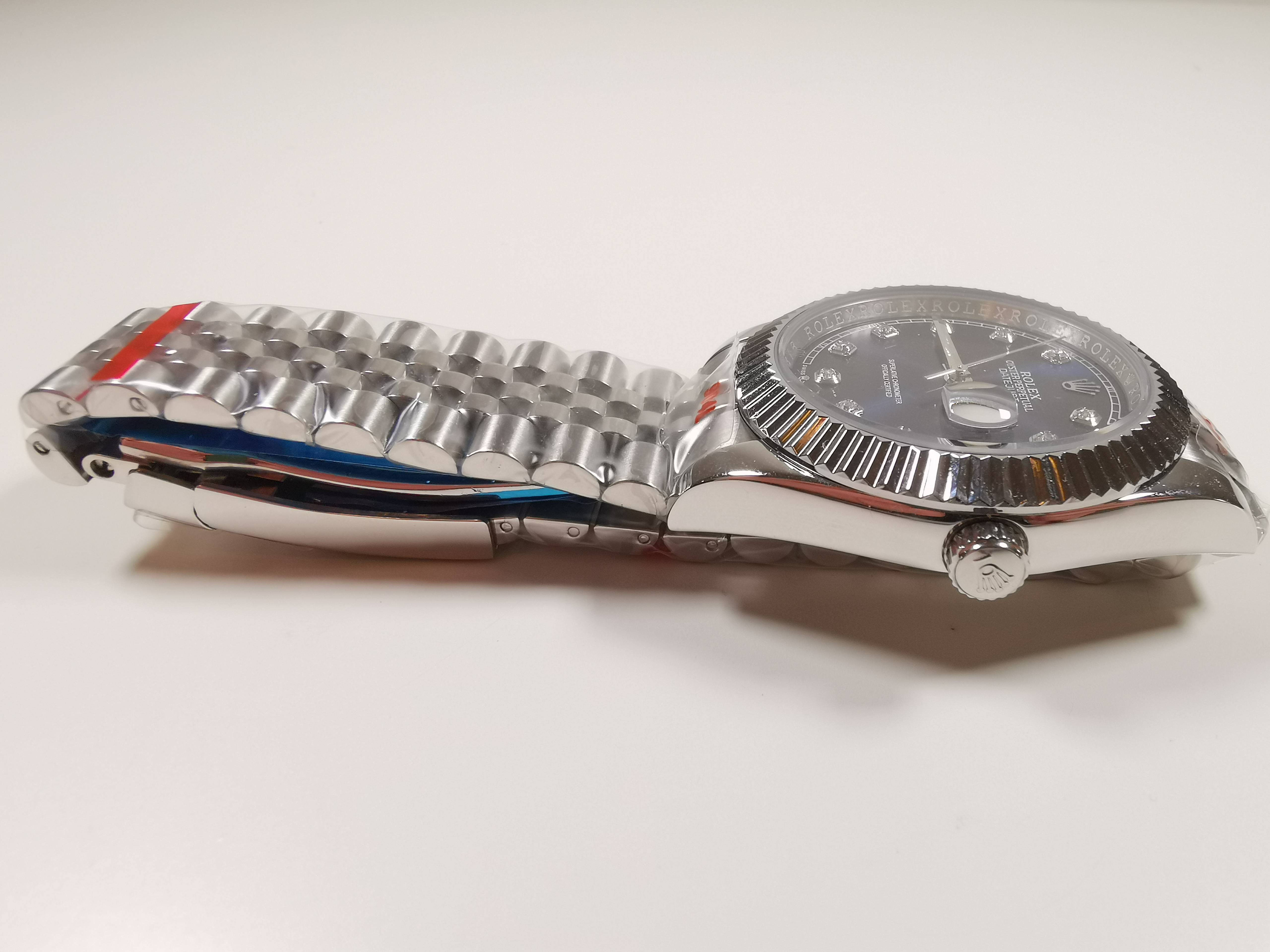 dj blue 40mm diamond dial
