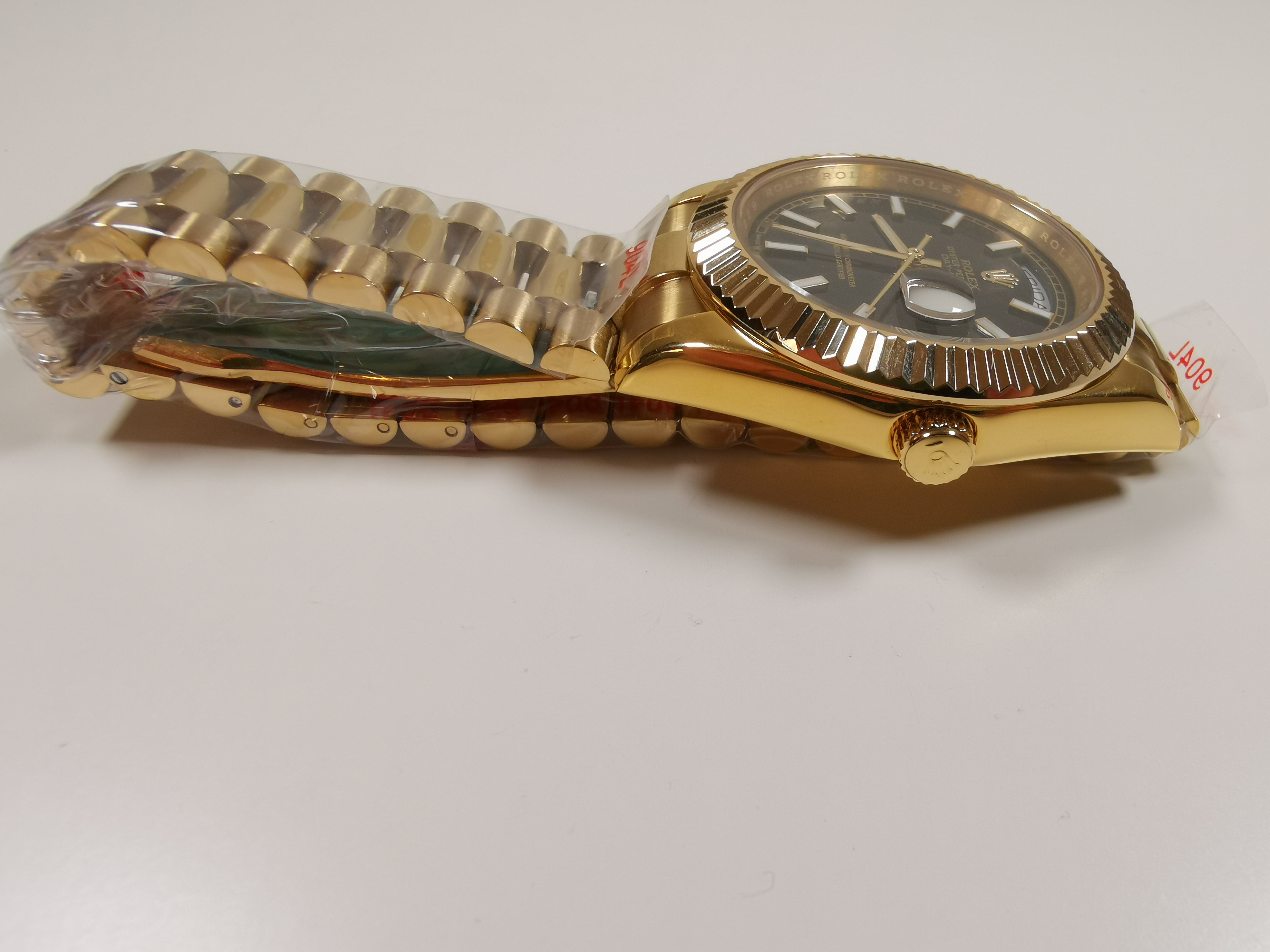 dd gold black stick dial 40mm